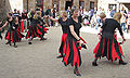 English: Jersey Lillies" female morris dance group,Jersey