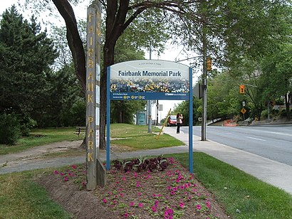 How to get to Fairbank Memorial Park with public transit - About the place