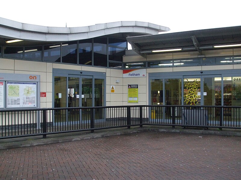 File:Feltham station entrance.JPG