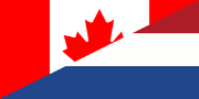 Thumbnail for File:Flag of Canada and The Netherlands.png