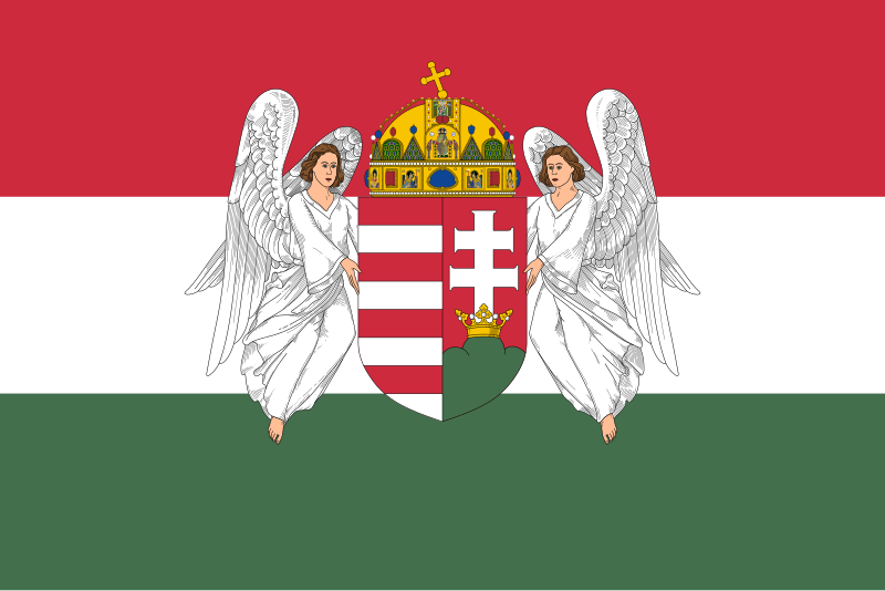 File:Flag of Hungary (1915-1918; angels; 3-2 aspect ratio).svg