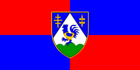 علم مقاطعة كوبريفنيكا-كريزفتسي