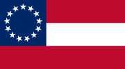 Last flag with 13 stars (December 10, 1861 – May 1, 1863)