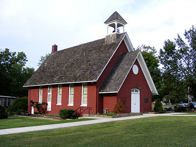 File:Florham Park NJ Little Red Schoolhouse.jpg