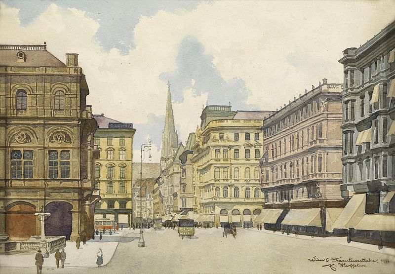 File:Franz Hoffelner Kärntnerstraße 1926.jpg