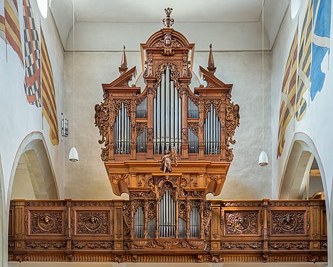 Organ in the Franciscan Church in Lucerne