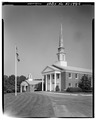 GENERAL VIEW LOOKING NORTHWEST - First Presbyterian Church, 33 State Route 34, Matawan, Monmouth County, NJ HABS NJ,13-MAT,4-1.tif