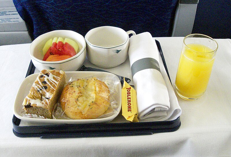 File:Garuda Indonesia Meal Business Class.JPG