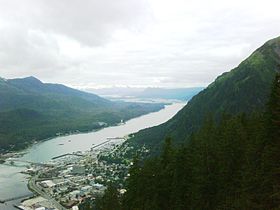 Gastineau Channel from top of Juneau tramway (north).jpg