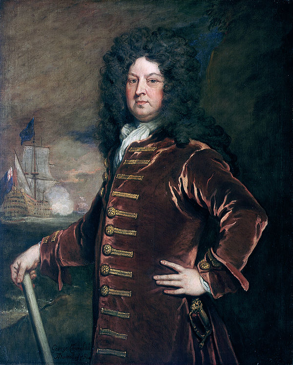 Admiral George Churchill, by Godfrey Kneller