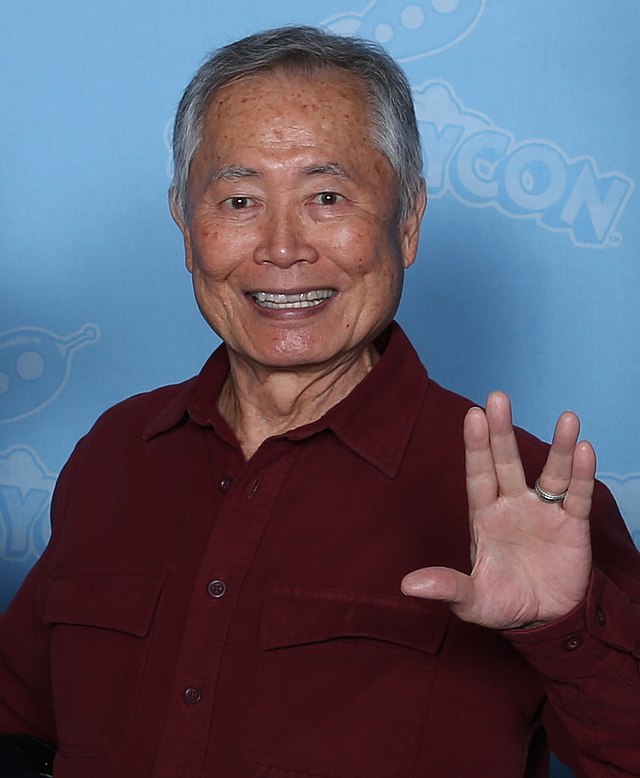 george takei star trek outfit