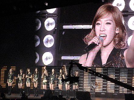 Girls' Generation at SM Town Live NY in 2011