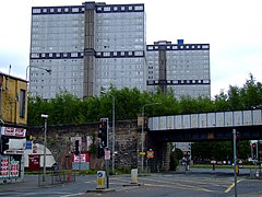 Sandiefield Road towers ('Hutchie E'), 2011