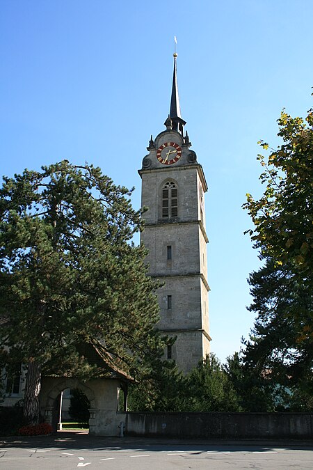 Graenichen Kirchturm 1429