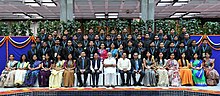 The Prime Minister with IAS officers of 2017 batch in New Delhi H2019070270468.jpg