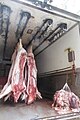 HK Sai Ying Pun 豬肉 Pork hanging half n half August 2017 IX1 02.jpg