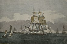 HMS Neptune in 1754 HMS Neptune Illustrated London News 1854.jpg