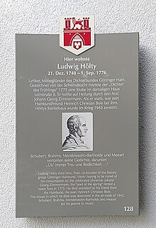 Ludwig Christoph Heinrich Hölty