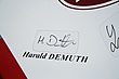 handtekening van Harald Demuth