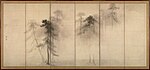 Hasegawa Tohaku - Pine Trees (Shōrin-zu byōbu) - left hand screen.jpg
