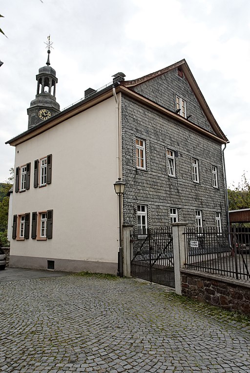 Haus Pfarrgasse 4 in Loehnberg, von Nordwesten