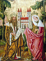 Hendrik II met echtgenote Cunigonde