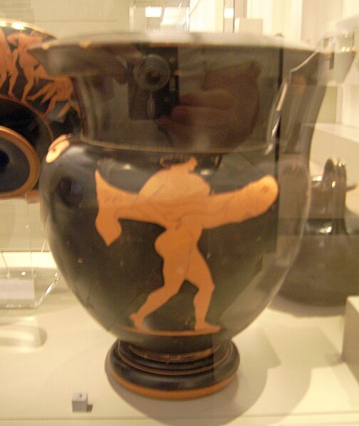 File:Hetaira carrieng a phallus at a Krater by the Pan Painter Antikensammlung Berlin 1.jpg