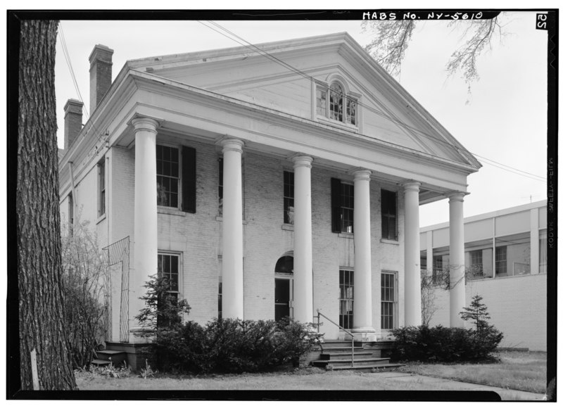 File:Historic American Buildings Survey, May 1965, WEST (FRONT) ELEVATION. - Ansley Wilcox House, 641 Delaware Avenue, Buffalo, Erie County, NY HABS NY,15-BUF,12-2.tif