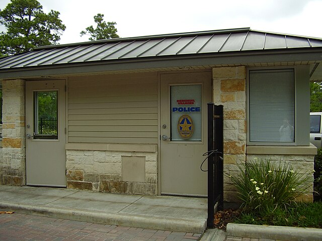 Police box in Hunters Creek Village