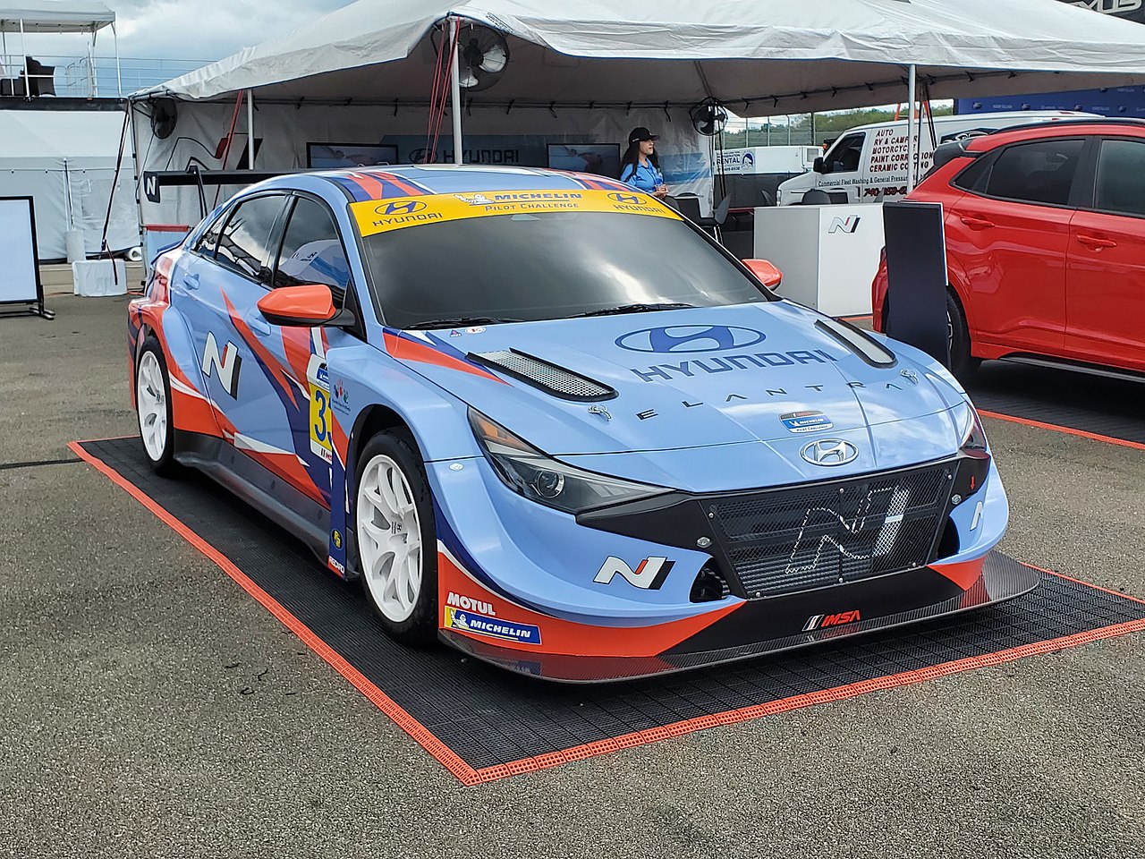 Image of Hyundai Elantra N TCR Show Car