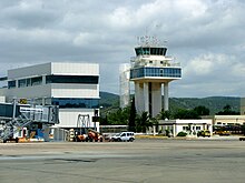 Control tower of the airport