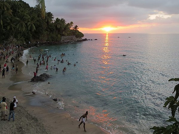 Indian Ocean Sunset on Anjouan Island
