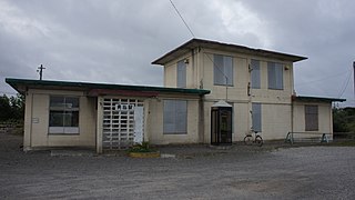 Yūfutsu Station Railway station in Tomakomai, Hokkaido, Japan