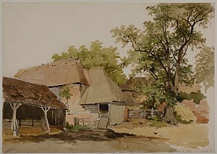 Granja en Old Buckhurst, Sussex (1853), Museos Nacionales de Liverpool