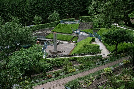 The gardens of Wiltz.