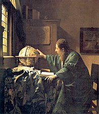 Vermeer's 1668 painting The Astronomer was stolen from the Rothschild family by the Nazis and given to Adolf Hitler
