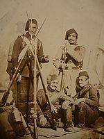 Kırım Savaşı, Türk piyadeleri 1854 senesi.jpg