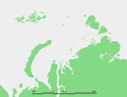 Plasseringa til Markgama i Karahavet