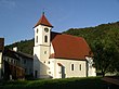 Die Filialkirche in Kasten von Außen