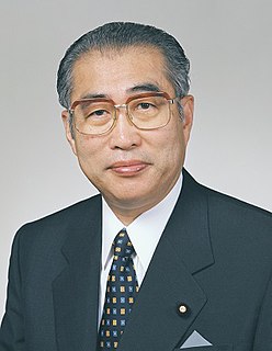 Keizō Obuchi Prime Minister of Japan from 1998 to 2000.