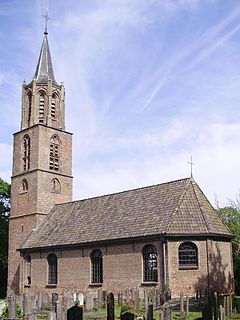 Peperga Village in Friesland, Netherlands