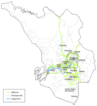 <span class="mw-page-title-main">Klang Valley</span> Urban conglomeration in Malaysia