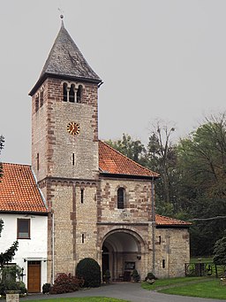 Klosterkirche Clus Westseite 2019