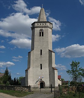 Koźla Village in Lubusz, Poland