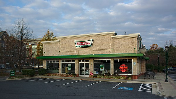 Krispy Kreme doughnuts at Fallsgrove Village Center, MD
