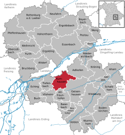 Läget för Kumhausen i Landkreis Landshut