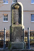 Totality of Royal Saxon Milestones: Measurement system, consisting of station stones (including the Schneeberger Stationsstein), milestones, half-milestones, branch stones and border crossing stones, today some copies (all elements of the whole)