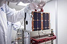 LICIACube CubeSat, a companion satellite of the DART spacecraft LICIACube CubeSat a companion satellite of Dart Spacecraft.jpg