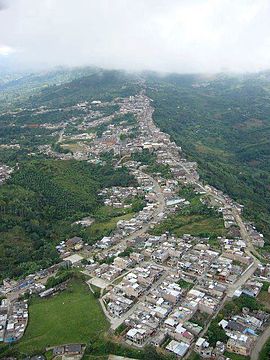 La Unión from above