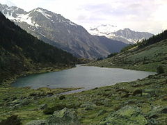 Le lac de Suyen (avril 2010).